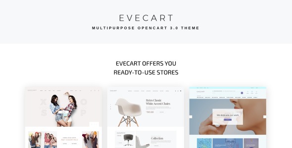 удивительный модный универсальный магазин opencart шаблон
