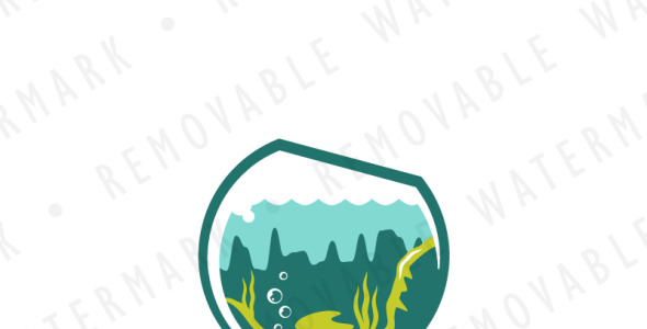 Шаблон логотипа на тему графика