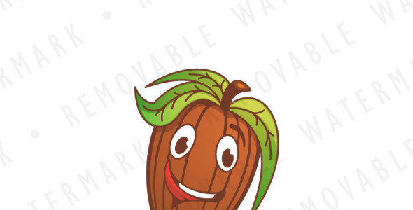 Шаблон логотипа на тему графика