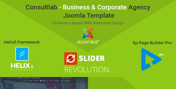 шаблон бизнес-и корпоративного агентства joomla
