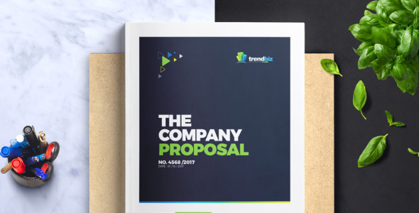 Фирменный стиль на тему графика