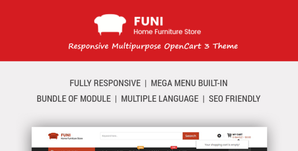 шаблон мебельного opencart