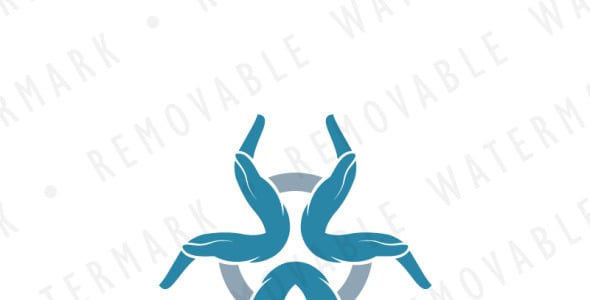 Шаблон логотипа на тему графика