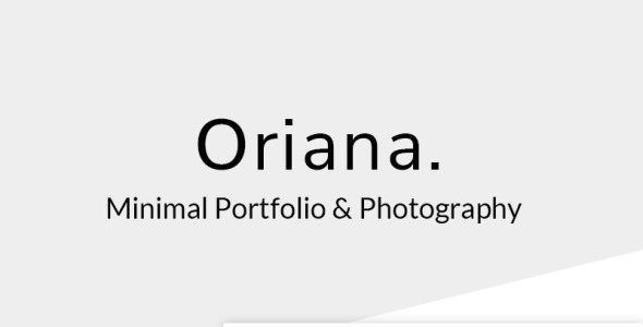 минимальное портфолио и фотография wordpress тема