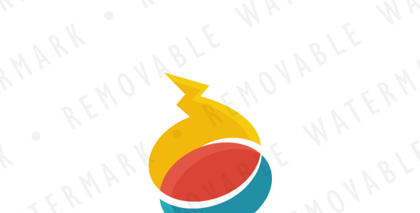 Шаблон логотипа на тему графика