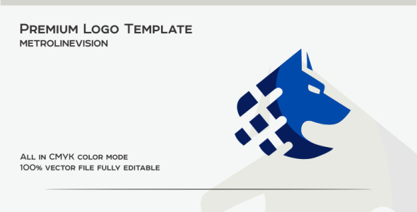 Шаблон логотипа на тему графика