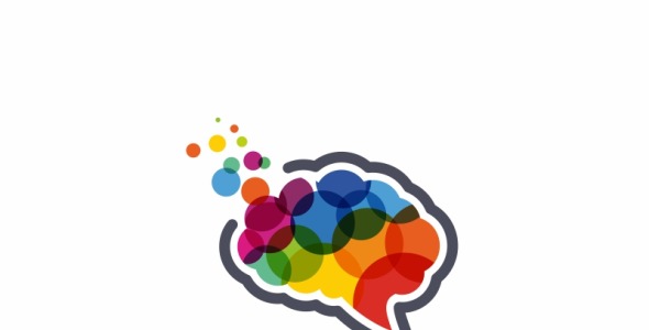 Шаблон логотипа на тему графика