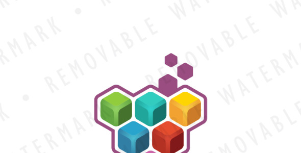 Шаблон логотипа на тему графика