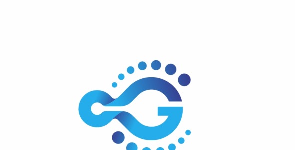 Шаблон логотипа на тему графика