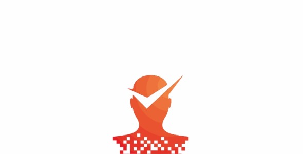 Шаблон логотипа на тему графика