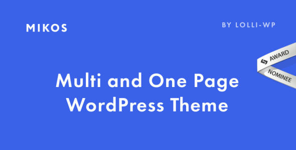 многостраничная и одностраничная тема wordpress