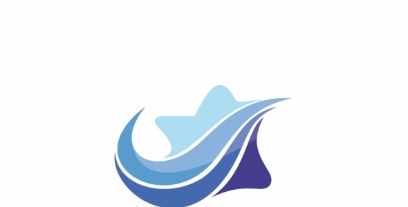 Шаблон логотипа на тему графика