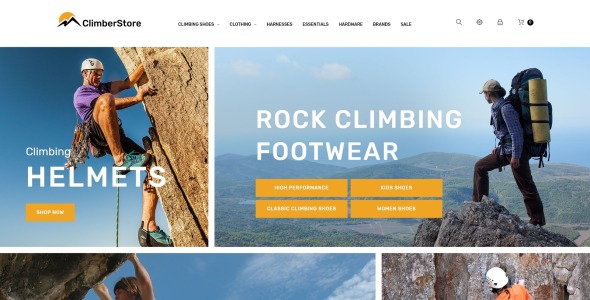 восхождение выше prestashop тема