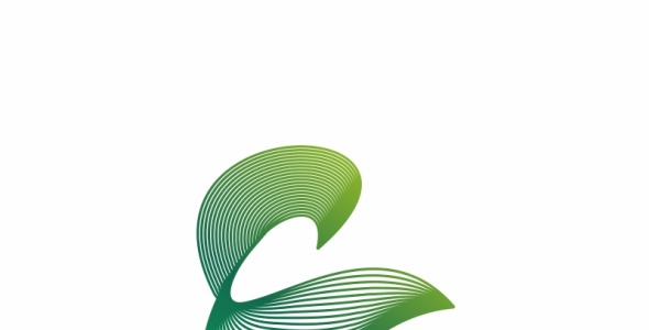 Шаблон логотипа на тему графика