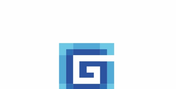 Шаблон логотипа на тему графика