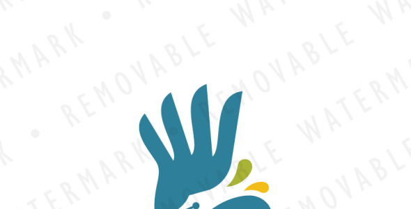 Шаблон логотипа на тему графика