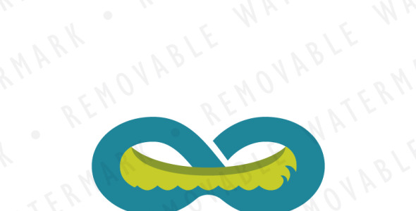 Шаблон логотипа на тему графика