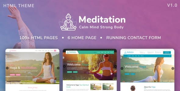 йога, фитнес и медитация мобильный отзывчивый bootstrap html шаблон сайта