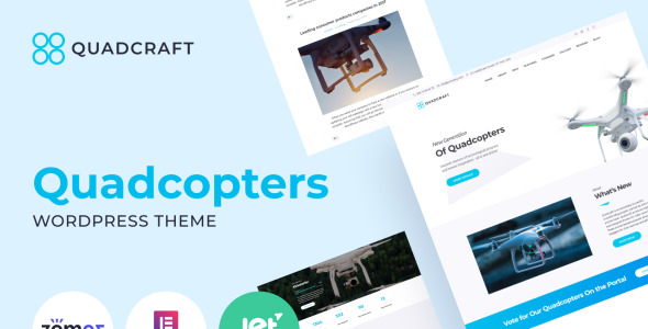 drone startup wordpress тема