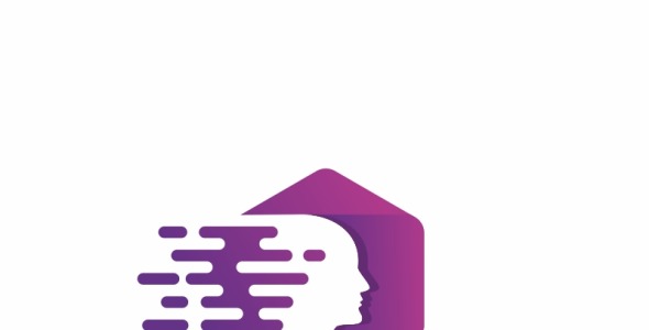 Шаблон логотипа на тему графика