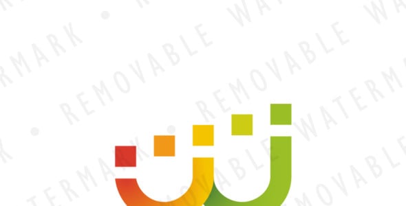 Шаблон логотипа на тему графика