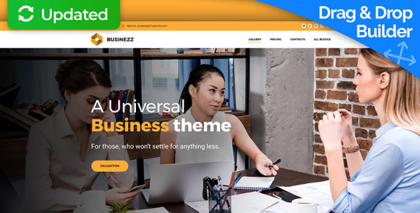 шаблон целевой страницы консалтинговых фирм