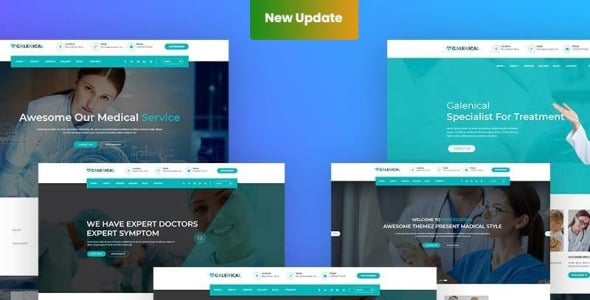 медицинские и медицинские услуги wordpress тема