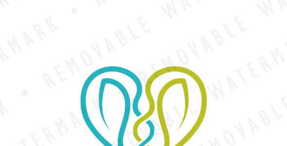 Шаблон логотипа на тему графика