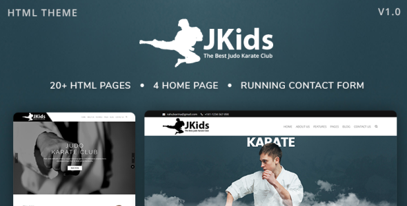 дзюдо каратэ и боевое искусство html шаблон сайта