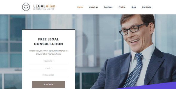 иммиграционный юрист moto cms 3 шаблон