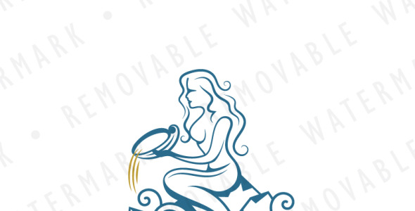 Шаблон логотипа на тему графика