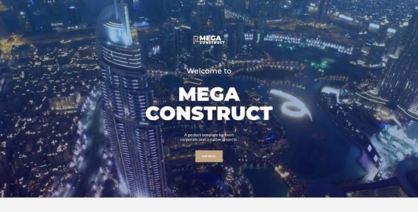 строительная компания многостраничный html5 шаблон сайта