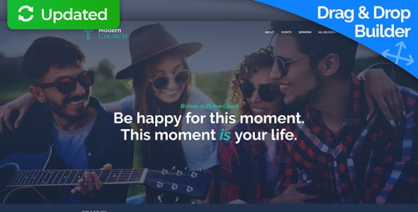 религиозный шаблон целевой страницы motocms 3