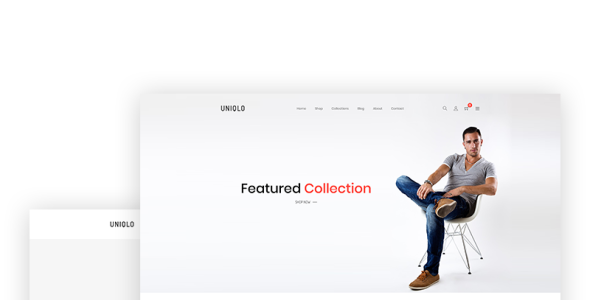 минимальная тема shopify