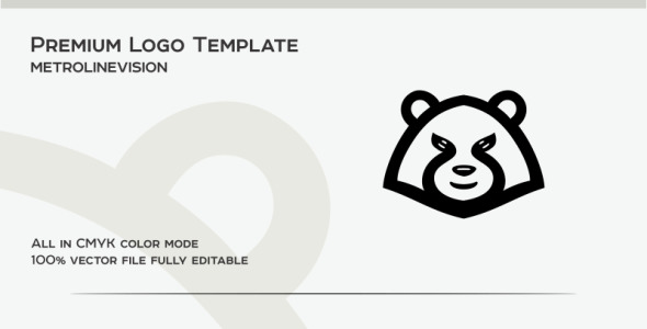 Шаблон логотипа на тему графика