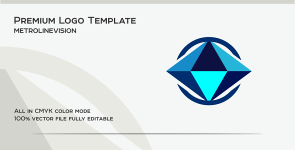 Шаблон логотипа на тему графика