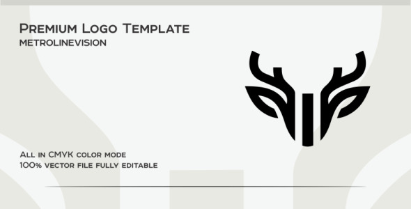 Шаблон логотипа на тему графика