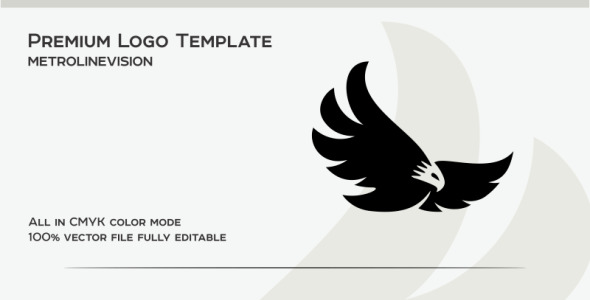 Шаблон логотипа на тему графика