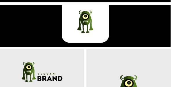 Шаблон логотипа на тему графика