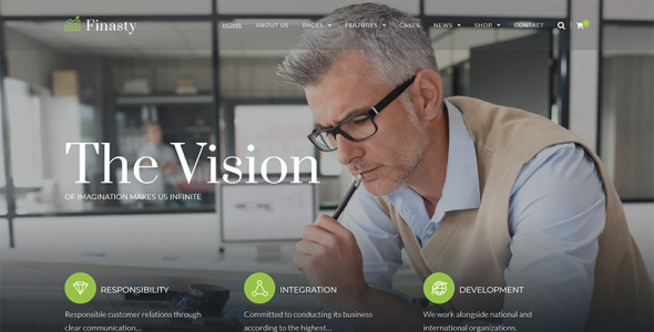 эффективные бизнес-услуги wordpress тема