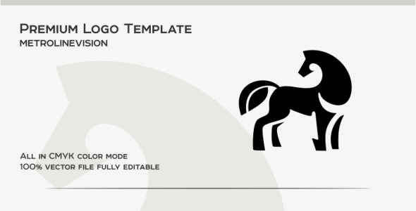 Шаблон логотипа на тему графика