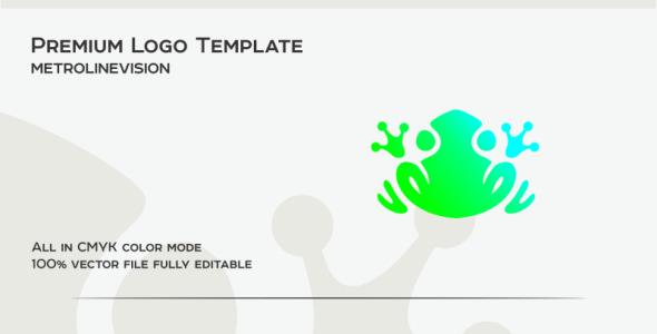 Шаблон логотипа на тему графика