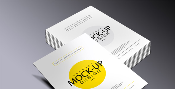 Мокап для продукта на тему графика