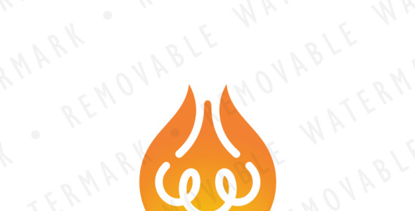 Шаблон логотипа на тему графика