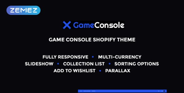 яркая игровая тема shopify