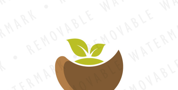 Шаблон логотипа на тему графика