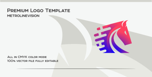 Шаблон логотипа на тему графика