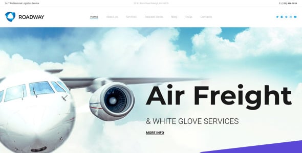 логистика и транспортные услуги moto cms 3 шаблон