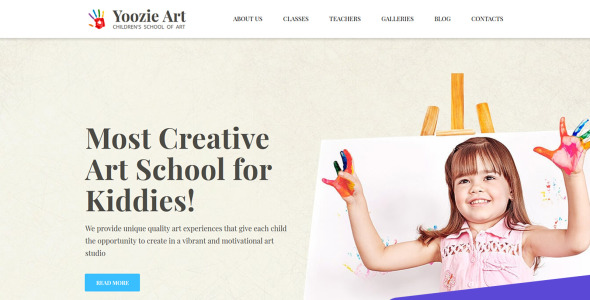 художественная школа для детей moto cms 3 шаблон