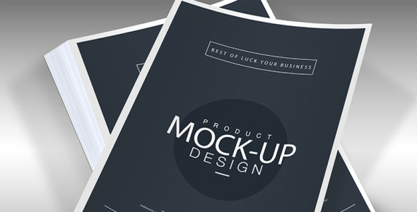 Мокап для продукта на тему графика